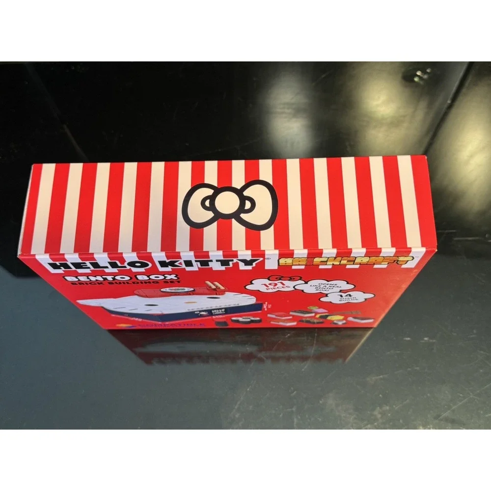 Brickcraft Hello Kitty Sushi Bento Box Building Set 191 Pieces New In Box